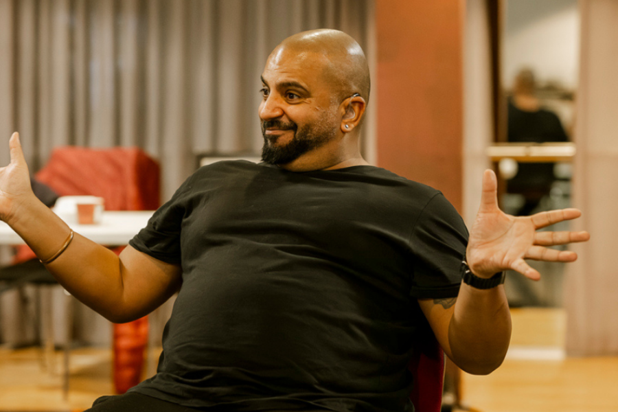 Rinkoo Barbaga at the VX Lab.
